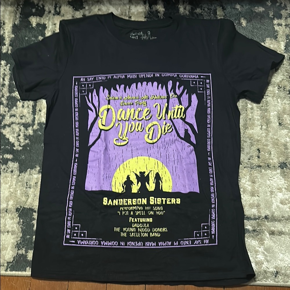 Lost Bros Hocus Pocus Sanderson Sisters Tee Size Small
